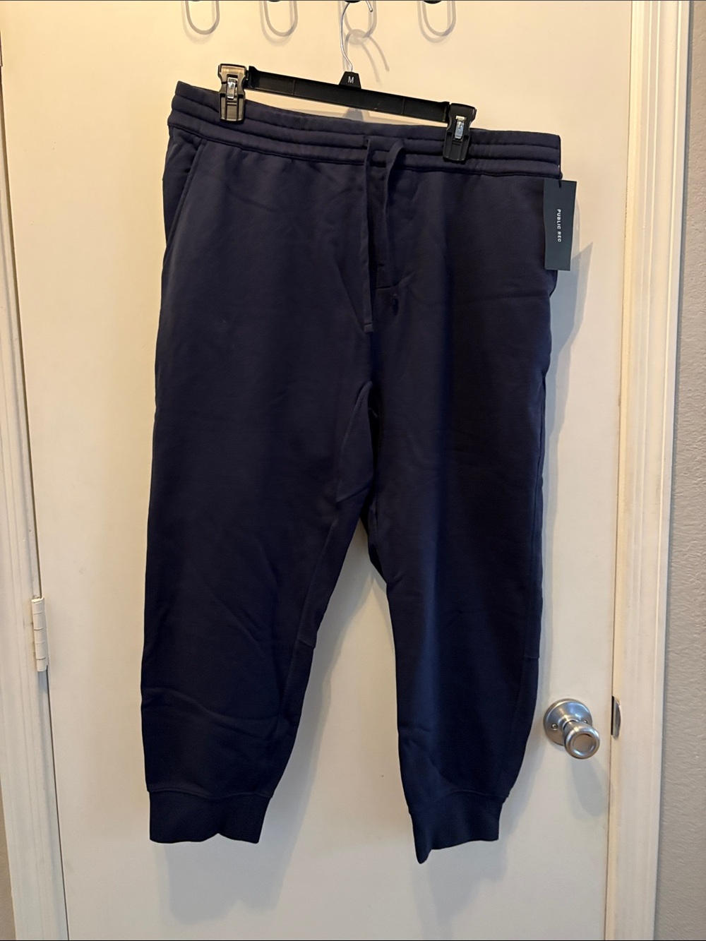 Public Rec Men's Navy - Friday Joggers Size 36x28 Casual Athleisure NWT